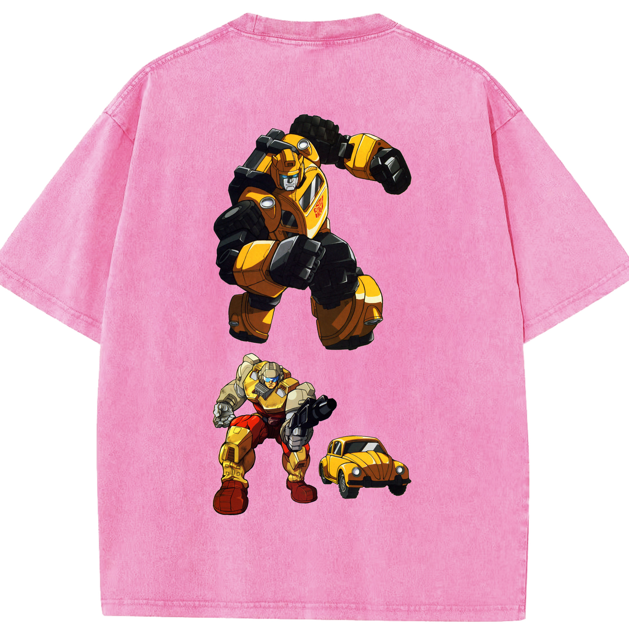 （画像用）  綿100% ヴィンテージ風 半袖Tシャツ（背面プリント）